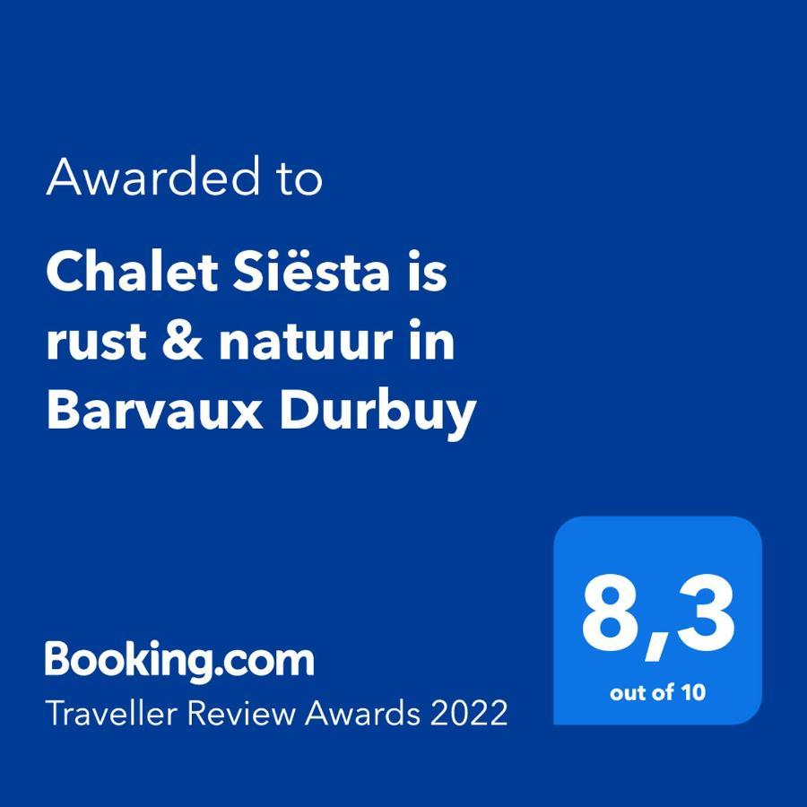 Chalet Siesta Is Rust & Natuur In Durbuy - Barvaux-Sur-Ourthe Exteriör bild